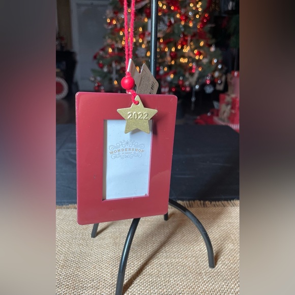 Holiday 3 New 222 Picture Frame Christmas Tree Ornaments Rectangular